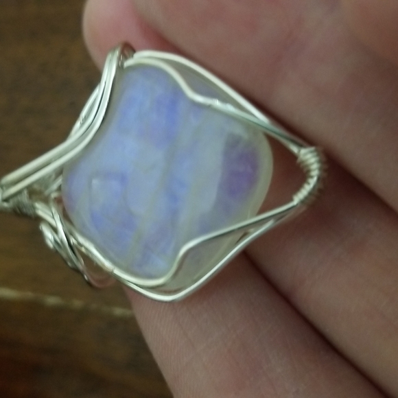 square moonstone wire wrapped - Picture 4 of 6
